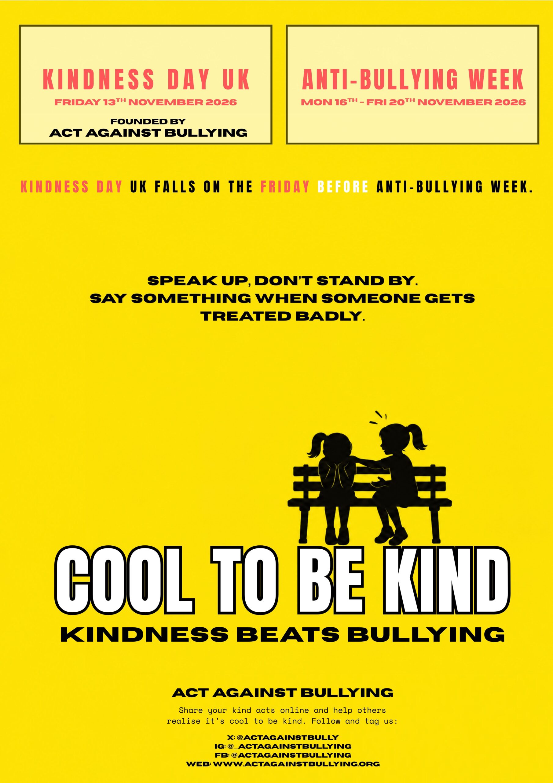 Kindness Day UK: Alternative design 3