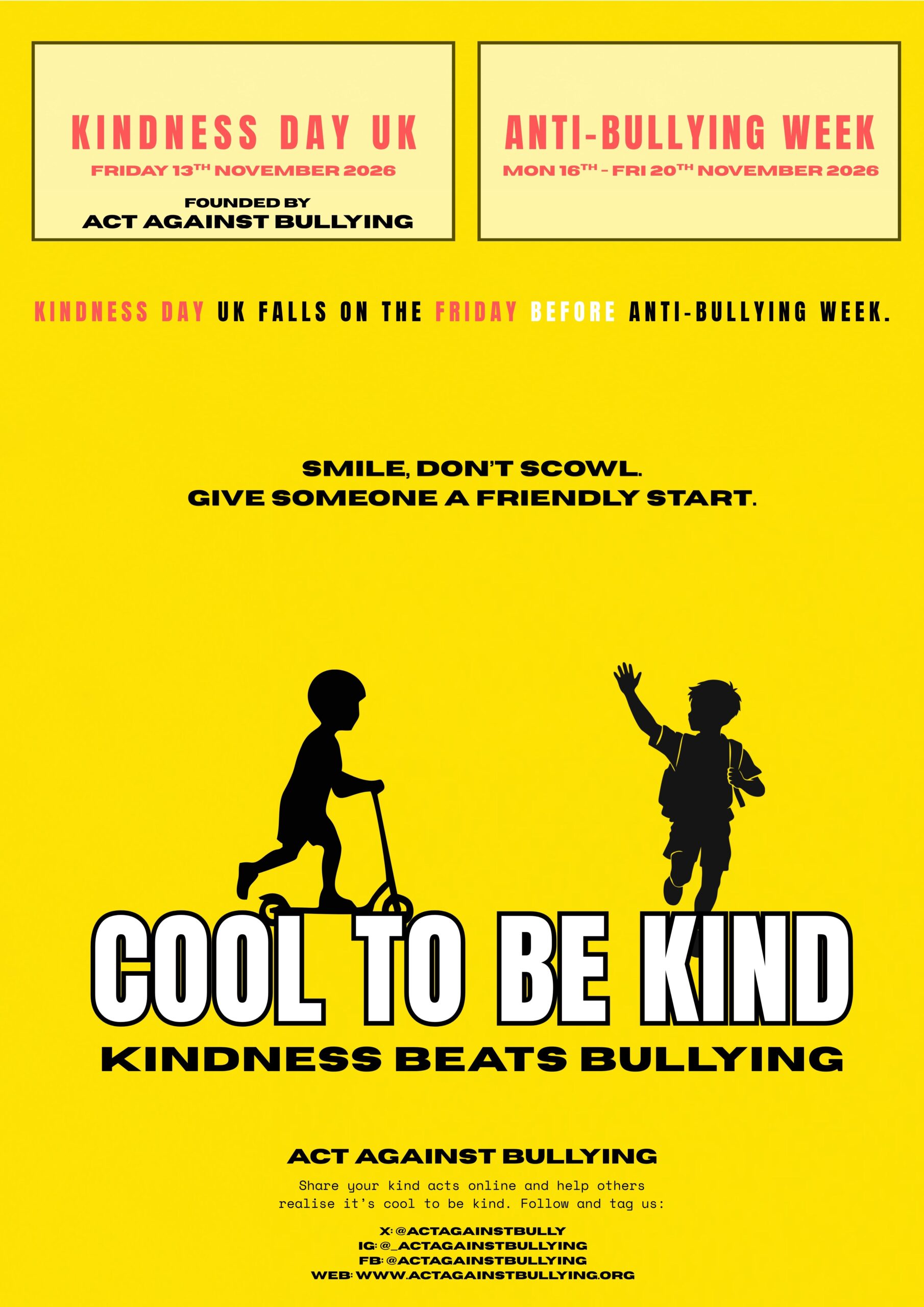 Kindness Day UK: Alternative design 4